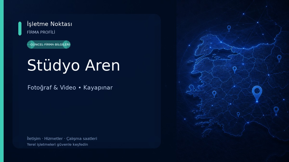 Stüdyo Aren Fotoğraf & Video