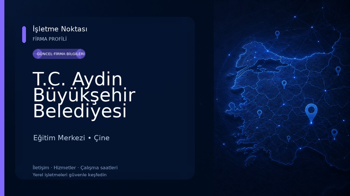 T.C. Aydin Büyükşehir Belediyesi Hizmet Aği Merkezi Eğitim Merkezi