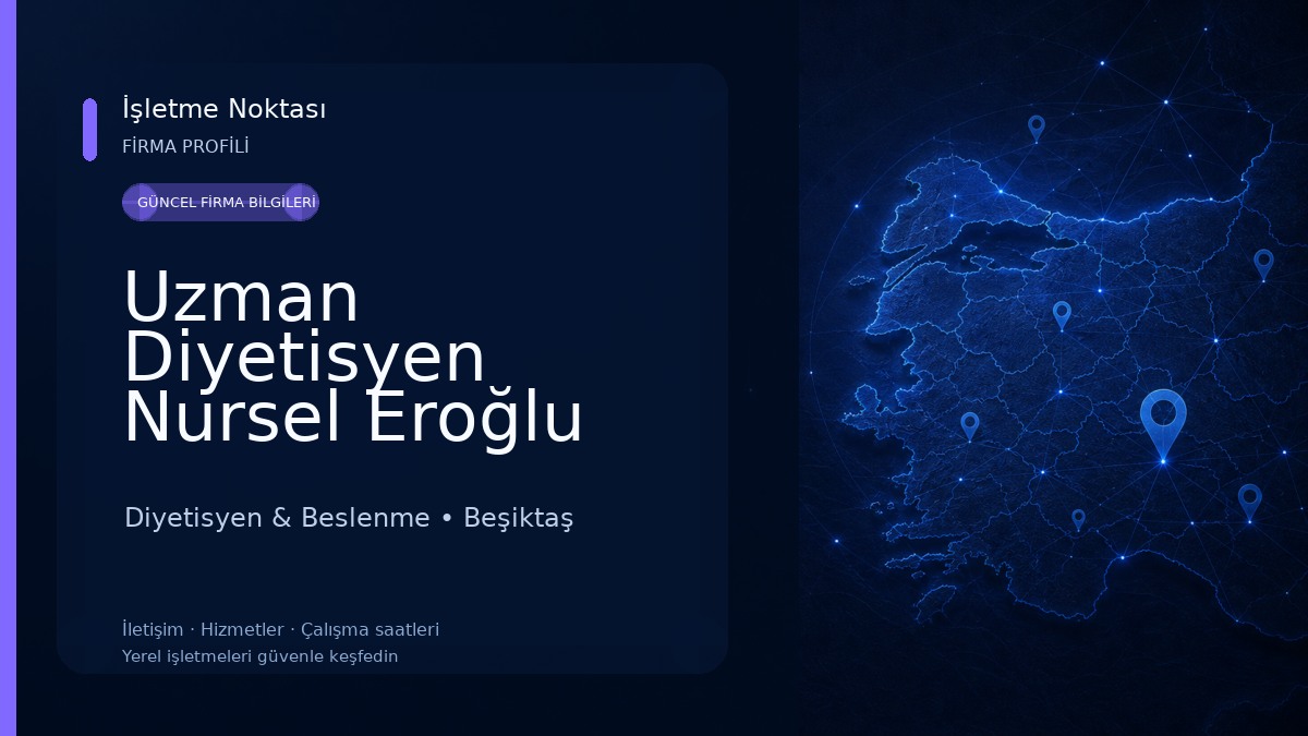 Uzman Diyetisyen Nursel Eroğlu Diyetisyen & Beslenme