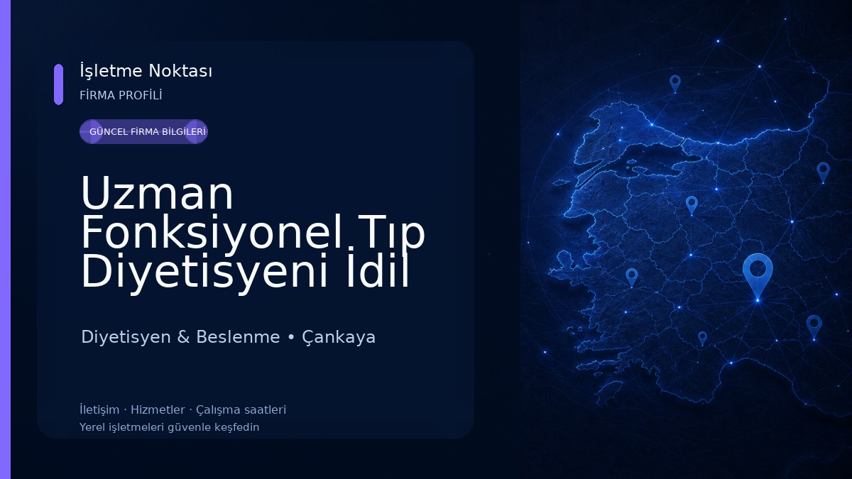 Uzman Fonksiyonel Tıp Diyetisyeni İdil Akdemir | Bağırsak Hastalıkları ve Beslenme (SIBO, Eliminasyon, Low (Düşük) FODMAP) Diyetisyen & Beslenme