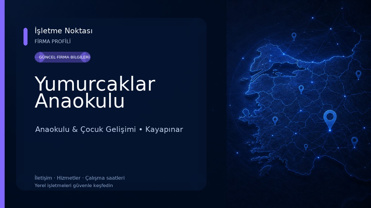 Yumurcaklar Anaokulu Anaokulu & Çocuk Gelişimi